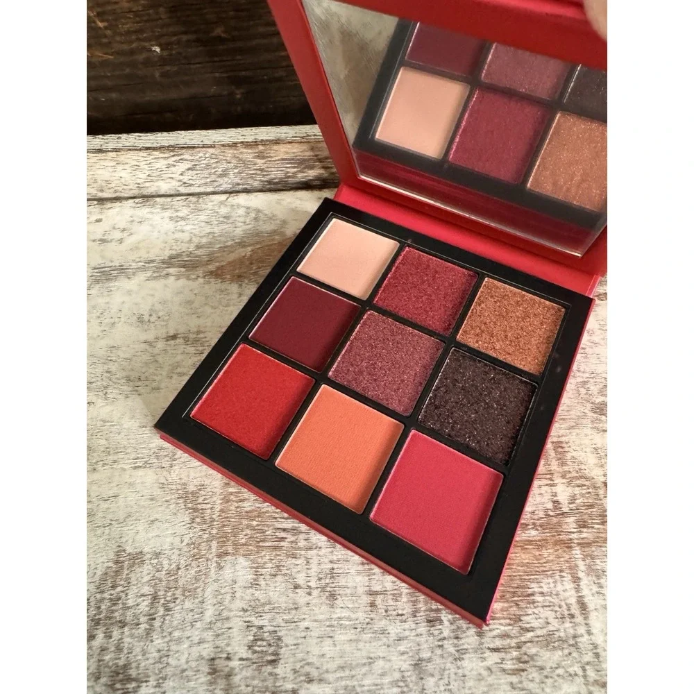 HUDA Beauty Ruby Obsessions Eyeshadow Palette ·‎ 9 Shades · MSRP $27
